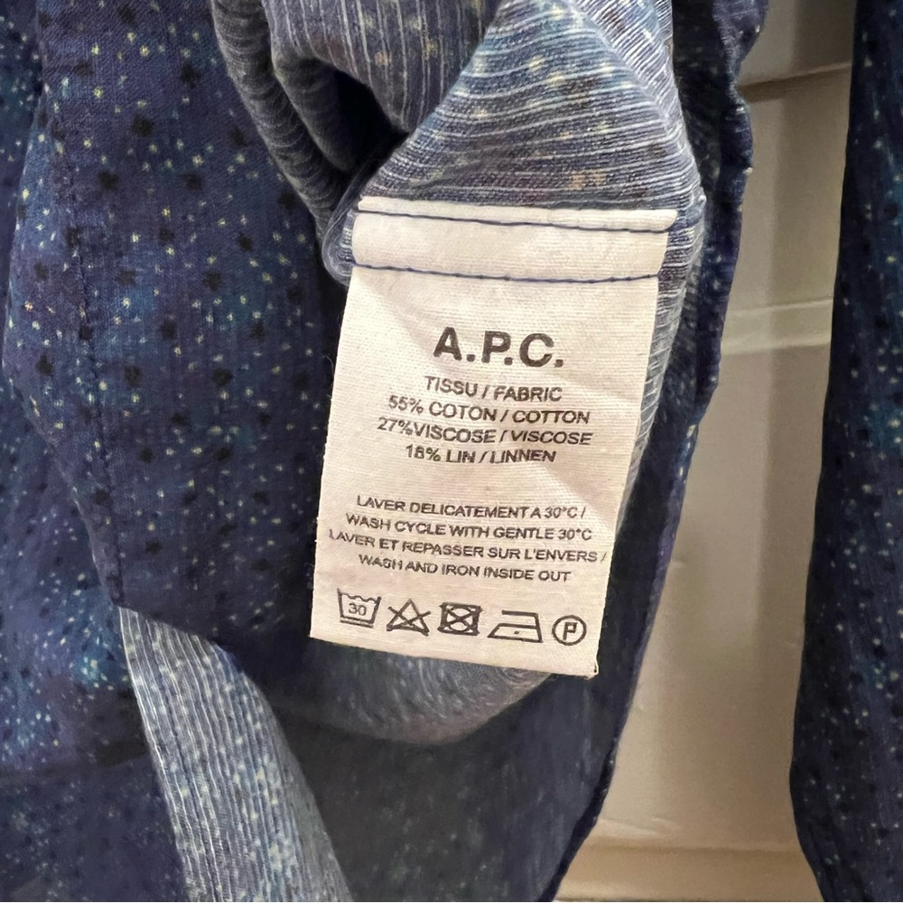 A.P.C. Button-Up Top - Picture 7 of 7